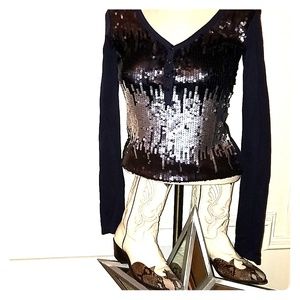 Rock & Roll Cowgirl sequins shirt